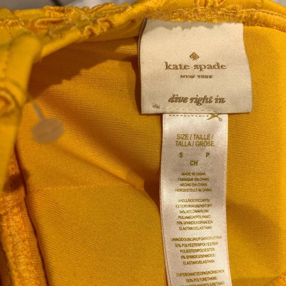 Kate SPADE NY HALF MOON BAY EYELET HALTER SWIMSUIT - Picture 6 of 7